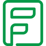 Ein grünes Logo mit dem Buchstaben f, das für Marketingautomatisierung steht.